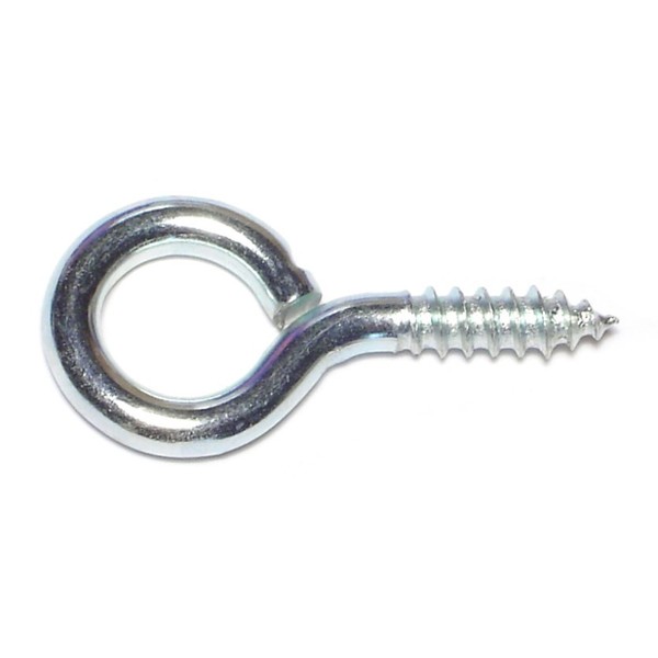 Midwest Fastener Eye Bolt 7/32", Steel, Zinc Plated, 50 PK 51006